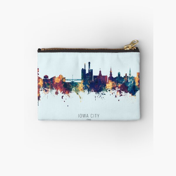 Artikelvorschau, Iowa City Iowa Skyline entworfen und verkauft von ArtPrints.