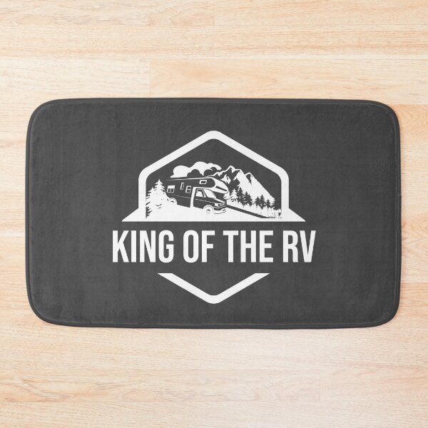 Item preview, King of the RV, RV truck, vacation, Funny Camping Design designed and sold by HEJAshirts.