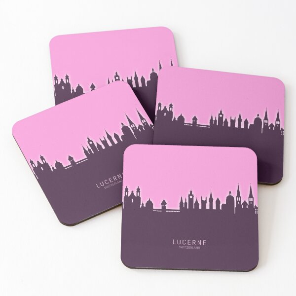 Item preview, Lucerne Switzerland Luzern Skyline designed and sold by ArtPrints.