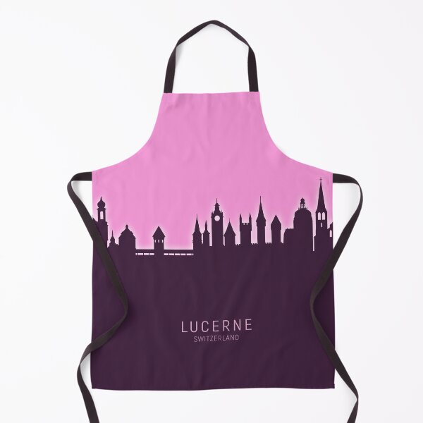 Item preview, Lucerne Switzerland Luzern Skyline designed and sold by ArtPrints.