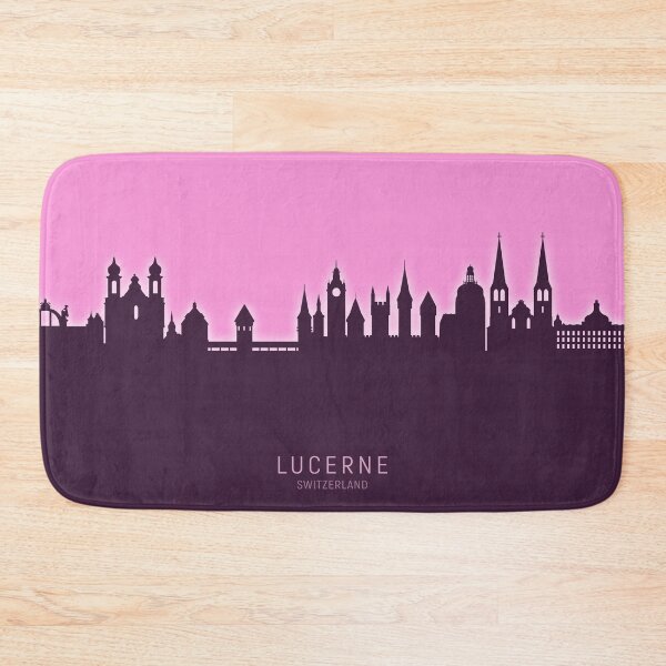 Item preview, Lucerne Switzerland Luzern Skyline designed and sold by ArtPrints.