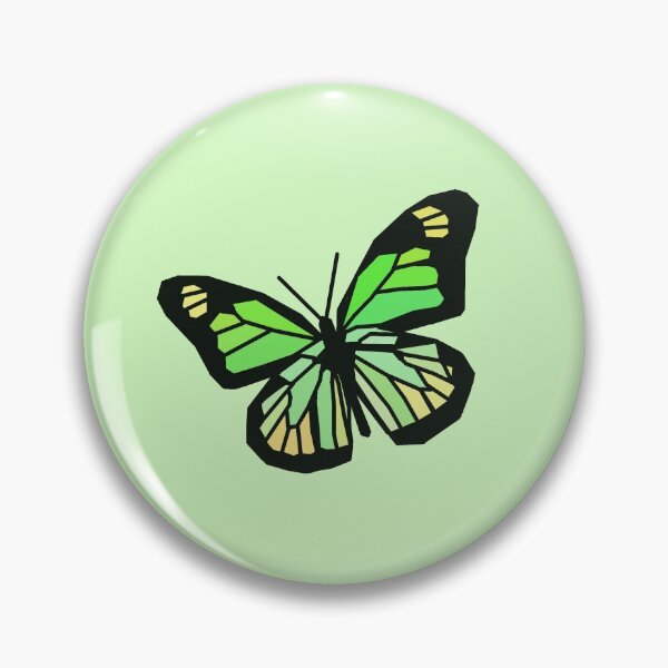 Item preview, Green and yellow butterfly with green background  designed and sold by Amy Shimizu.