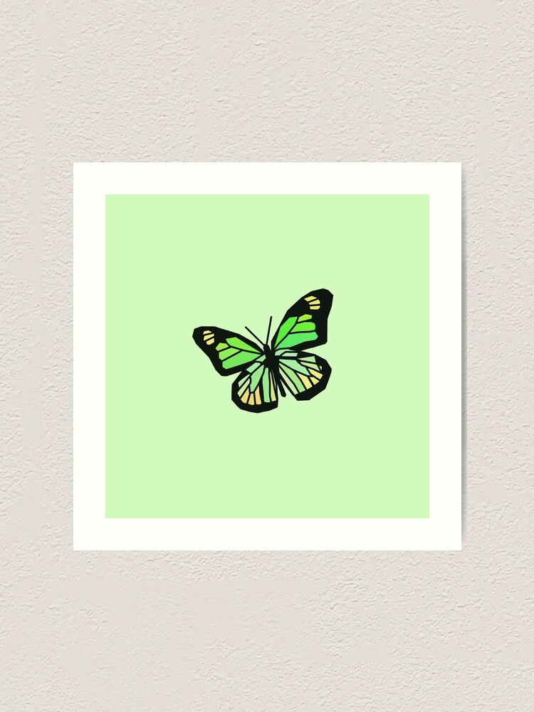 yellow butterfly background