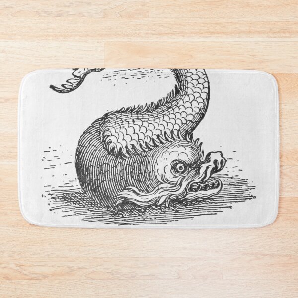 Item preview,  Leviathan Vintage illustration designed and sold by Vintage Designs +.