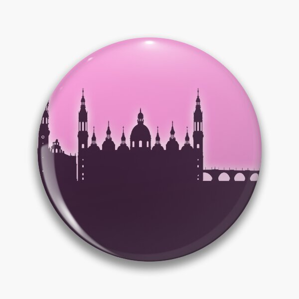 Item preview, Zaragoza Spain Skyline designed and sold by ArtPrints.