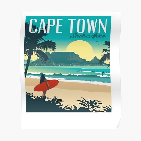 Vacation - cape town Poster