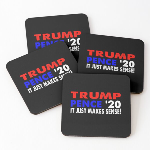 Item preview, Trump Pence It Just Makes Sense 2020 Patriotic Election designed and sold by Kathrine2302.