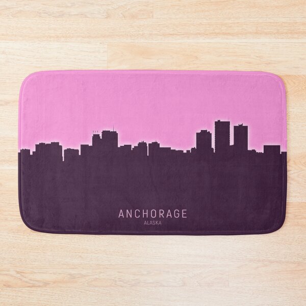 Item preview, Anchorage Alaska Skyline designed and sold by ArtPrints.