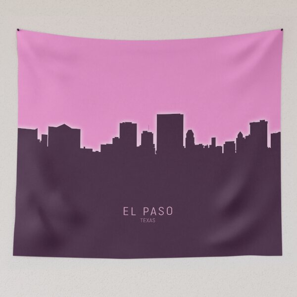 Item preview, El Paso Texas Skyline designed and sold by ArtPrints.