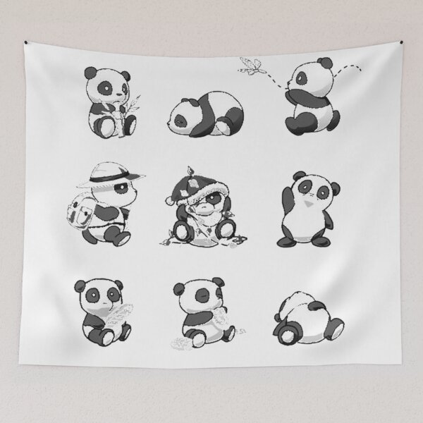 Item preview, Adorable Panda - Cute Panda designed and sold by Borislav Shekerdzhiyski.
