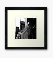 Lámina enmarcada NY Cityscape