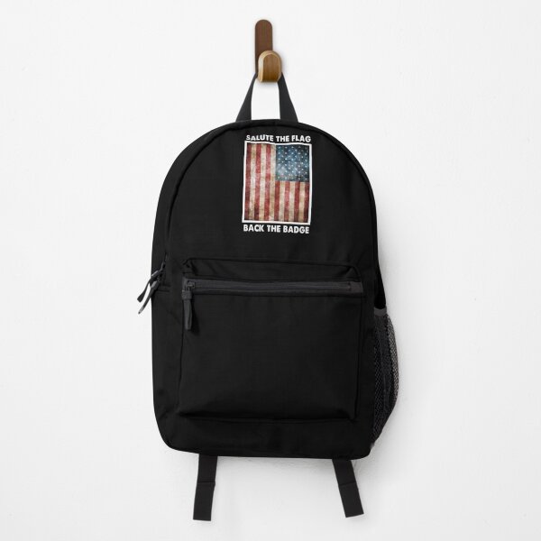 Item preview, Salute the Flag Back The Badge designed and sold by Kathrine2302.