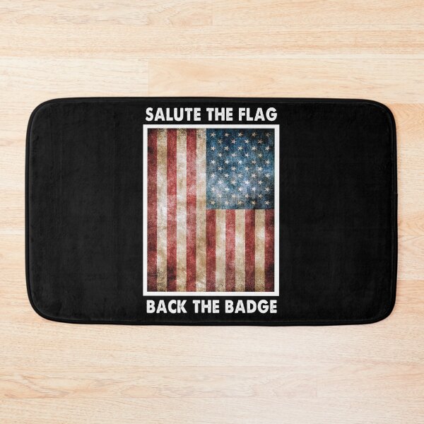 Item preview, Salute the Flag Back The Badge designed and sold by Kathrine2302.