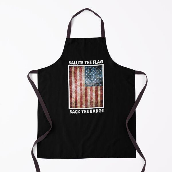 Item preview, Salute the Flag Back The Badge designed and sold by Kathrine2302.