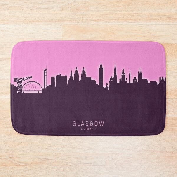 Item preview, Glasgow Scotland Skyline designed and sold by ArtPrints.