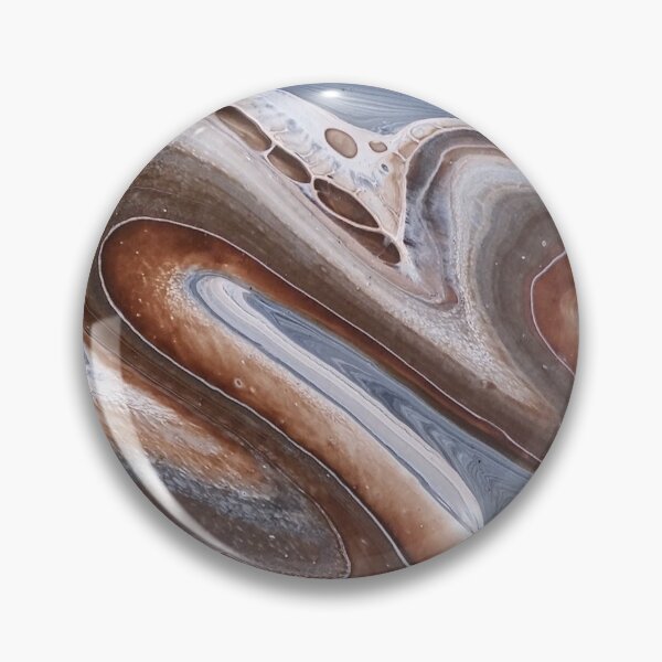 River View - abstract artwork Pin