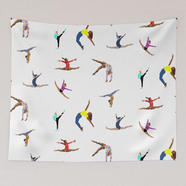 Item preview, Gymnastics Dance sticker pack designed and sold by Amy Shimizu.