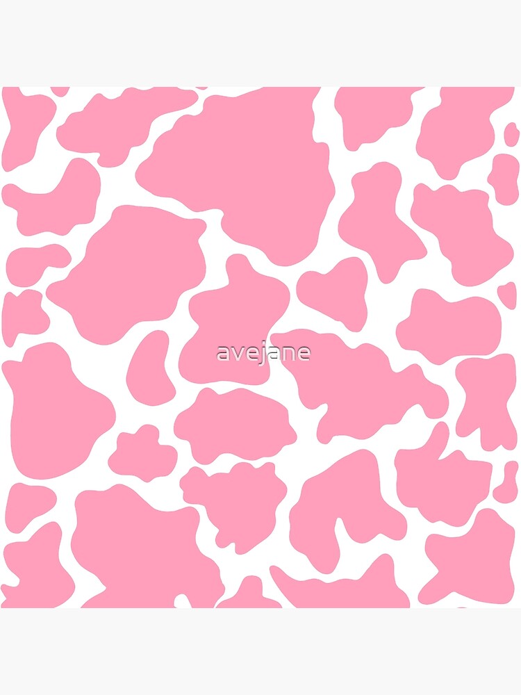 White and Pink Cow Print Wallpapers
