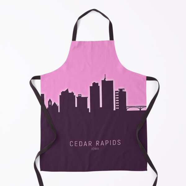 Item preview, Cedar Rapids Iowa Skyline designed and sold by ArtPrints.