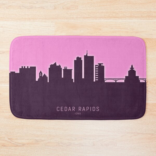 Item preview, Cedar Rapids Iowa Skyline designed and sold by ArtPrints.