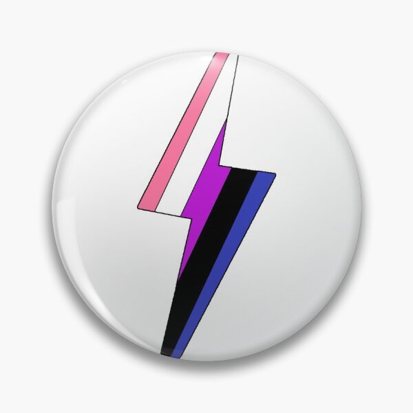 Item preview, Genderfluid Lightning designed and sold by be-proud.