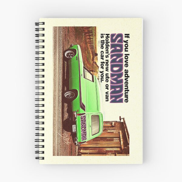 Item preview, Holden Sandman Panel Van - Nostalgic © designed and sold by BlulimeMerch.
