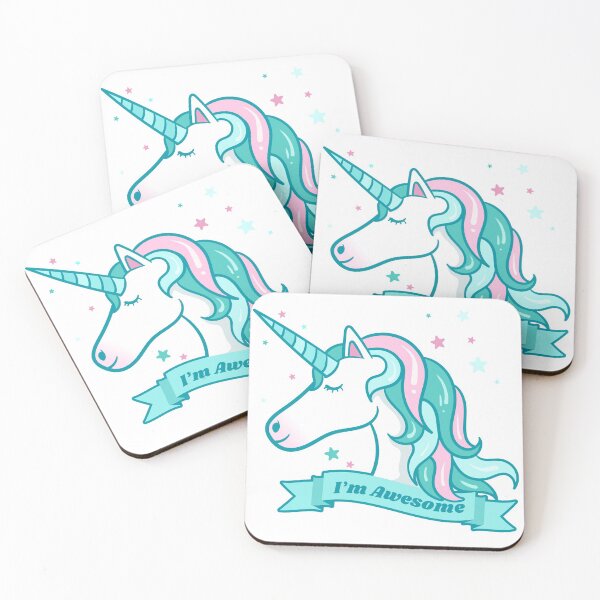 Item preview, I'm Awesome, I'm a Unicorn designed and sold by showersnack.