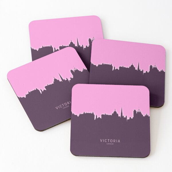 Item preview, Victoria Canada Skyline designed and sold by ArtPrints.
