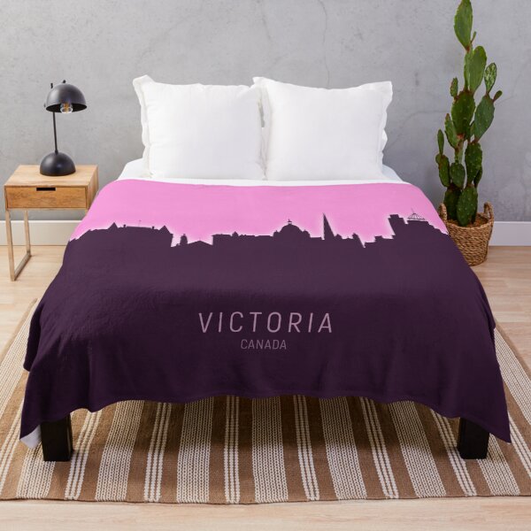 Item preview, Victoria Canada Skyline designed and sold by ArtPrints.