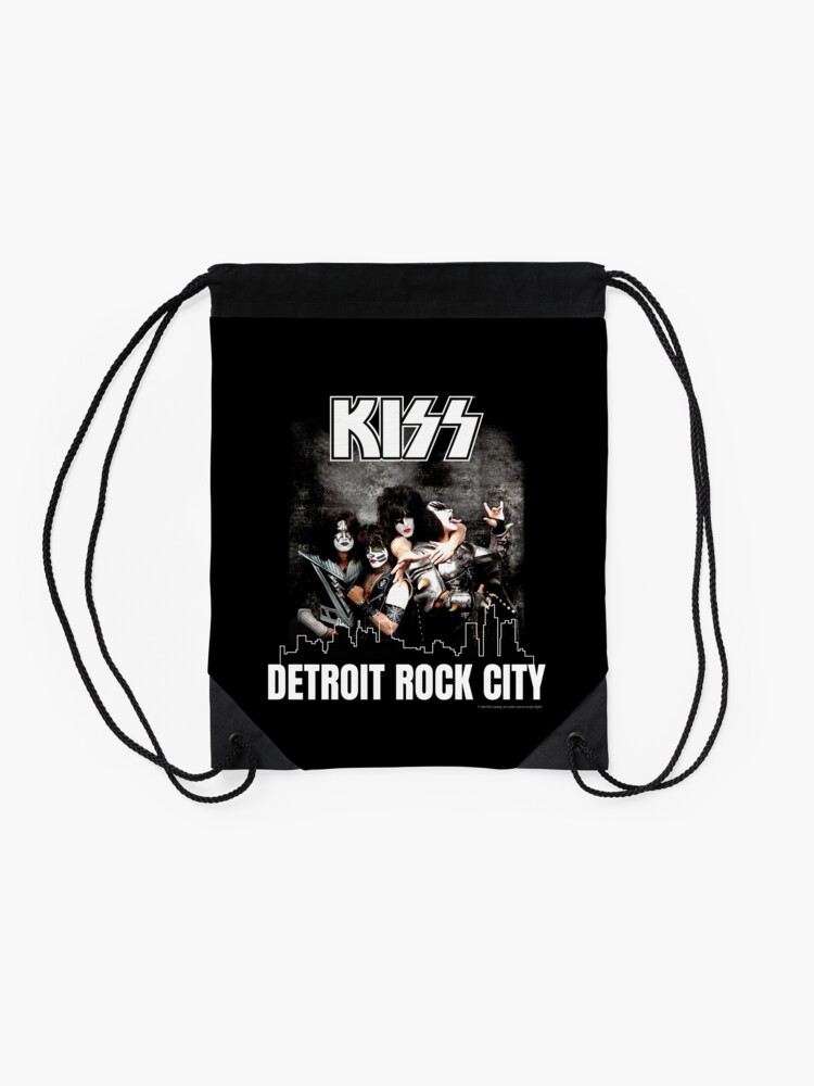Thumbnail 2 of 3, Drawstring Bag, Kiss Band Detroit Rock City designed and sold by playloud.