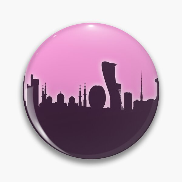 Item preview, Abu Dhabi Skyline designed and sold by ArtPrints.