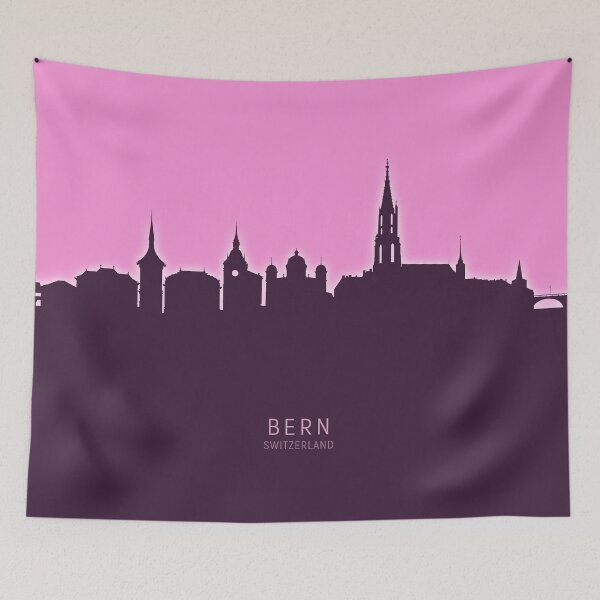 Artikelvorschau, Bern Switzerland Skyline entworfen und verkauft von ArtPrints.