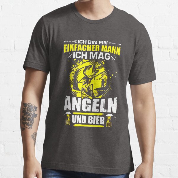 Angeln Bier Spruche T Shirts Redbubble