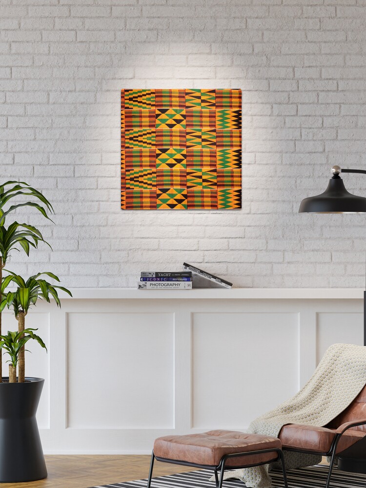 African Pattern, Authentic Kente Cloth Pattern, African Ghana Design Art  Print for Sale by MagicSatchel