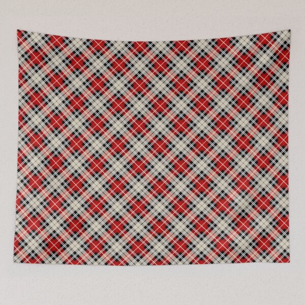 Item preview, Vintage Plaid Tartan Red Design Pattern designed and sold by moroccandreamer.