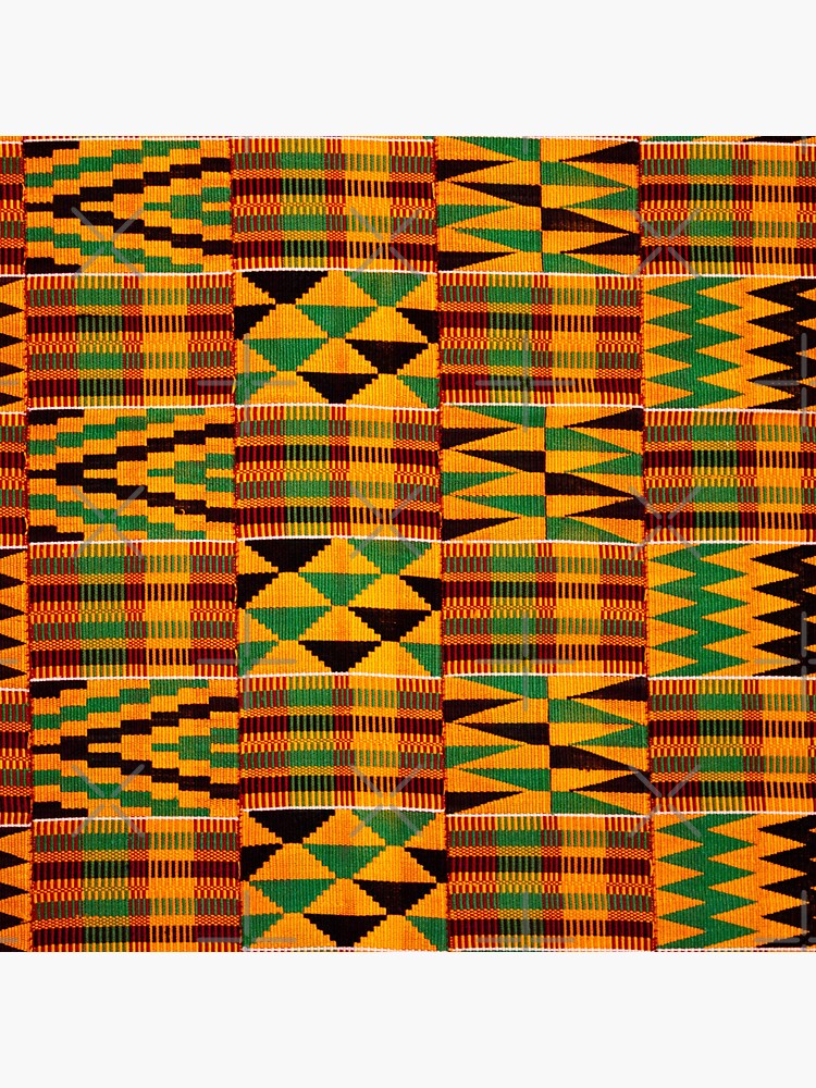 African Kente Cloth Patterns