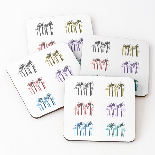 Item preview, Palm Trees Silhouette Set designed and sold by PeppaThePenguin.