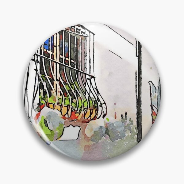 Item preview, Window and glimpse of the historic center designed and sold by Giuseppe Cocco.