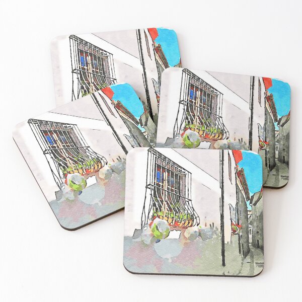 Item preview, Window and glimpse of the historic center designed and sold by Giuseppe Cocco.