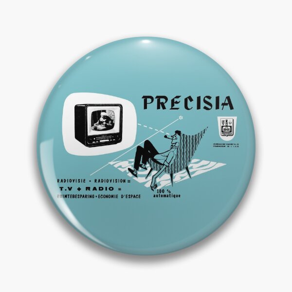 Item preview, PRECISIA TV - BELGIAN TELEVISION ADVERT designed and sold by ThrowbackAds.