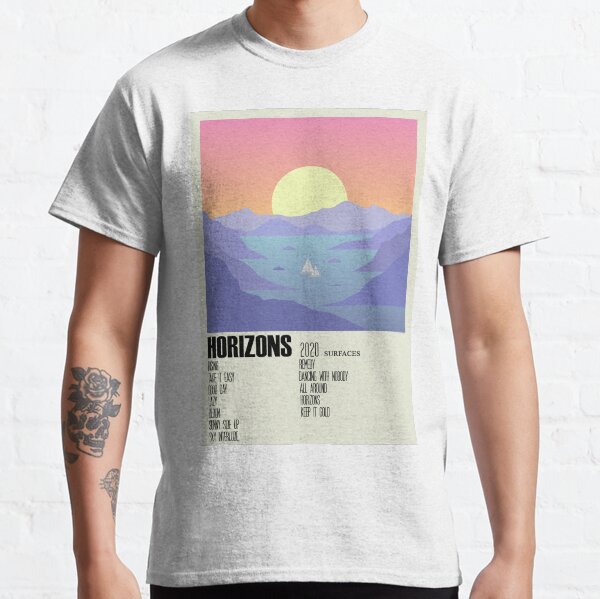 Horizons Surfaces Album Cover Alternative Poster Minimalist Art Classic T-Shirt