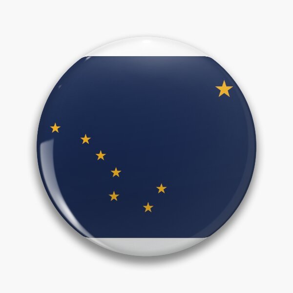 Item preview, Alaska State Flag designed and sold by FiveRedBats.
