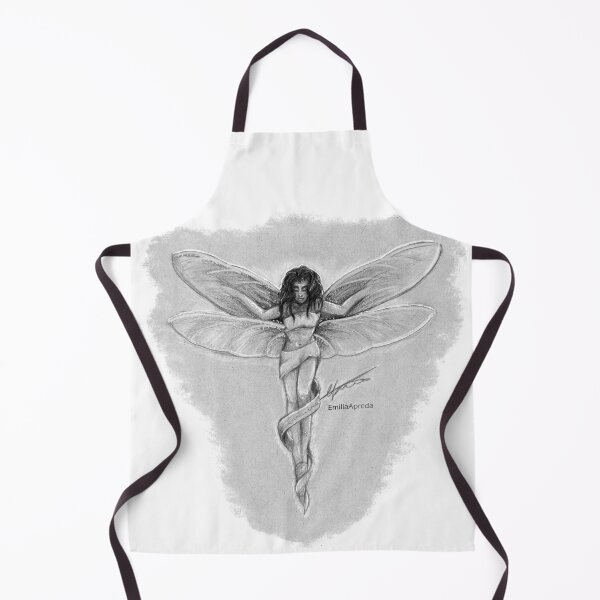 Item preview, Lauren Dragonfly Fantasy Drawing designed and sold by EmiliaApreda.