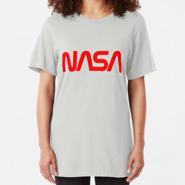 NASA Logo Slim Fit T-Shirt