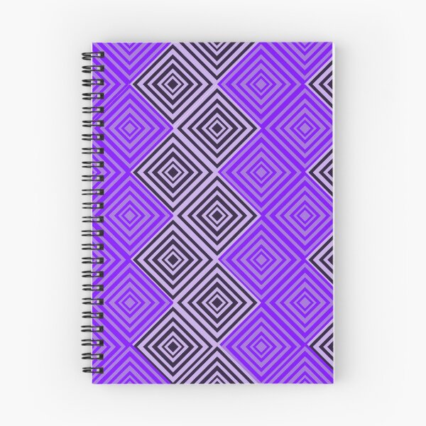 Item preview, geometric purple diamond pattern designed and sold by pauloneill-art.