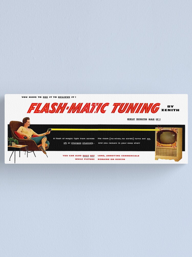 FLASH-MATIC TUNING Canvas Print