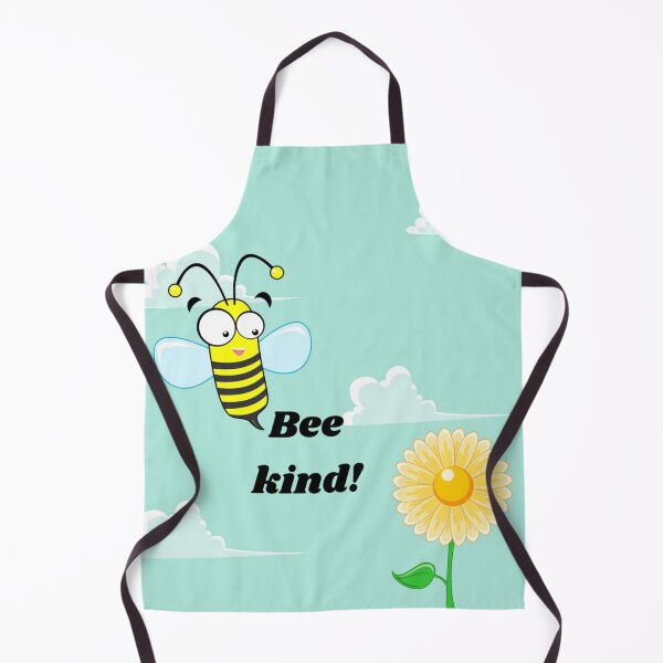 Item preview, Bee kind! Text meme face mask quote nature cartoon designed and sold by Julieford.