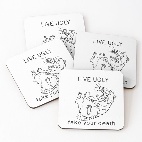 Item preview, Possum - live ugly fake your death designed and sold by ValentinaHramov.