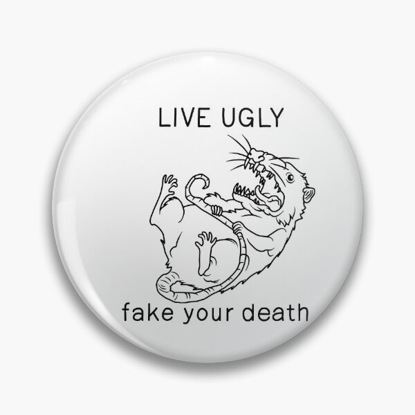 Item preview, Possum - live ugly fake your death designed and sold by ValentinaHramov.