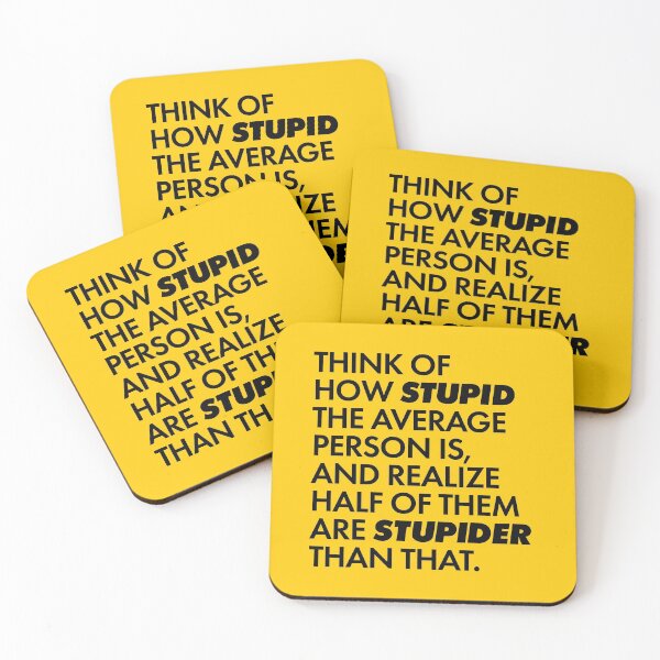 Item preview, How stupid the average person is designed and sold by ItsBudhol.